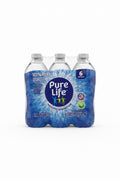 Pure Life bottled water (6 bottles) 6 - 16.9 fl oz each.